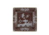 Ginori Oriente Italiano Large Squared Vide Poche - Castagna