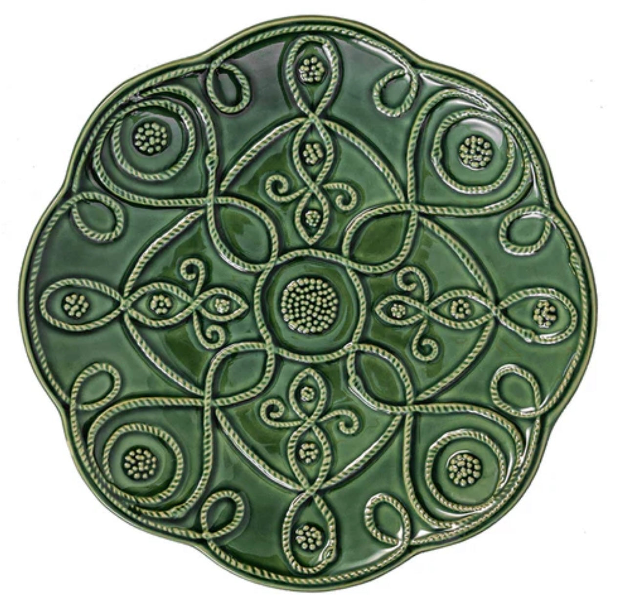 Juliska Jardins Du Monde Dessert/Salad Plate S/4 - Basil