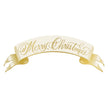 Hester & Cook Merry Christmas Banner Table Accents