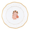 Herend Fall Dessert Plate - Turkey