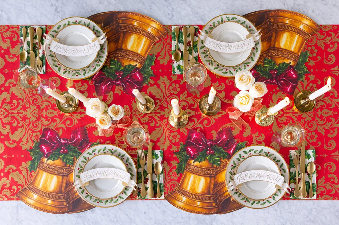 Hester & Cook Christmas Bells Die-Cut Placemat