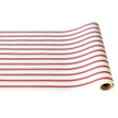 Hester & Cook Red Linen Stripe Table Runner