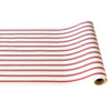 Hester & Cook Red Linen Stripe Table Runner
