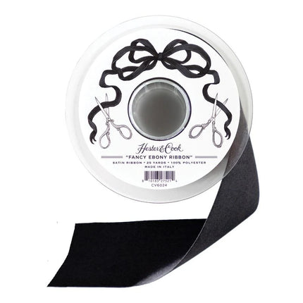 Hester & Cook Fancy Ebony Ribbon