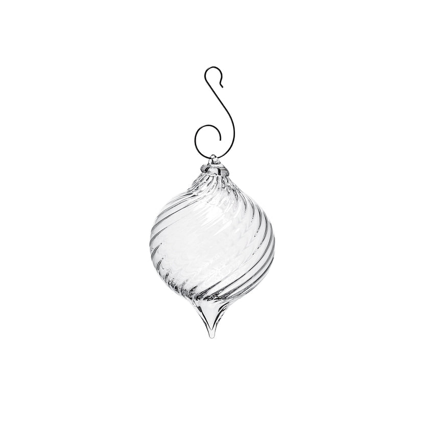 Simon Pearce Finial Optic Ornament
