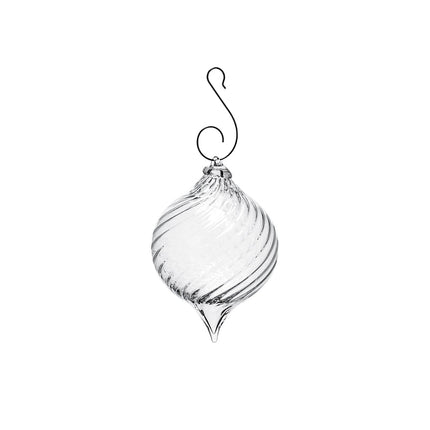 Simon Pearce Finial Optic Ornament