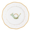 Herend Christmas Dessert Plate - French Horn