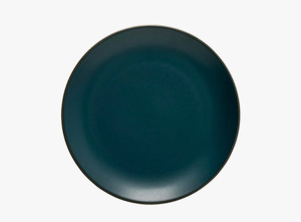 Costa Nova Stacked Organic Salad Plate - Deep Sea