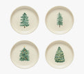Casafina Pacifica Appetizer Plate - Christmas Tree S/4