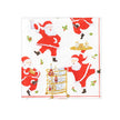 Caspari Cocktails with Santas Paper Cocktail Napkins