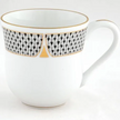 Herend Art Deco Mug - Black