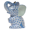 Herend Decorative Baby Elephant - Blue