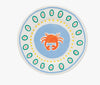 Costa Nova Summer Bliss Salad Plate - Crab