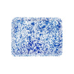 Crow Canyon Splatter Covered Large Rectangular Tray - Blue