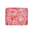 Crow Canyon Splatter Covered Large Rectangular Tray - Red