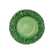 Vietri Fiabe Di Natale Green Dinner Plate