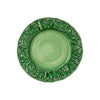 Vietri Fiabe Di Natale Green Dinner Plate