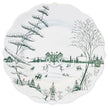 Juliska Country Estate Winter Frolic Dinner Plate - Evergreen