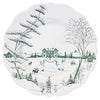 Juliska Country Estate Winter Frolic Dinner Plate - Evergreen