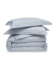 Petite Plume Luxe Premium Cotton Duvet - Navy French Ticking