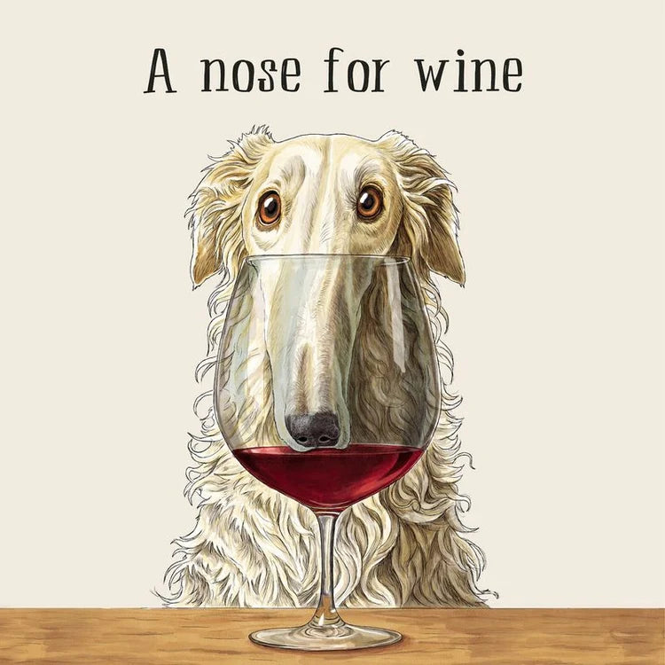 Hester & Cook A Nose for Wine Paper Cocktail Napkins