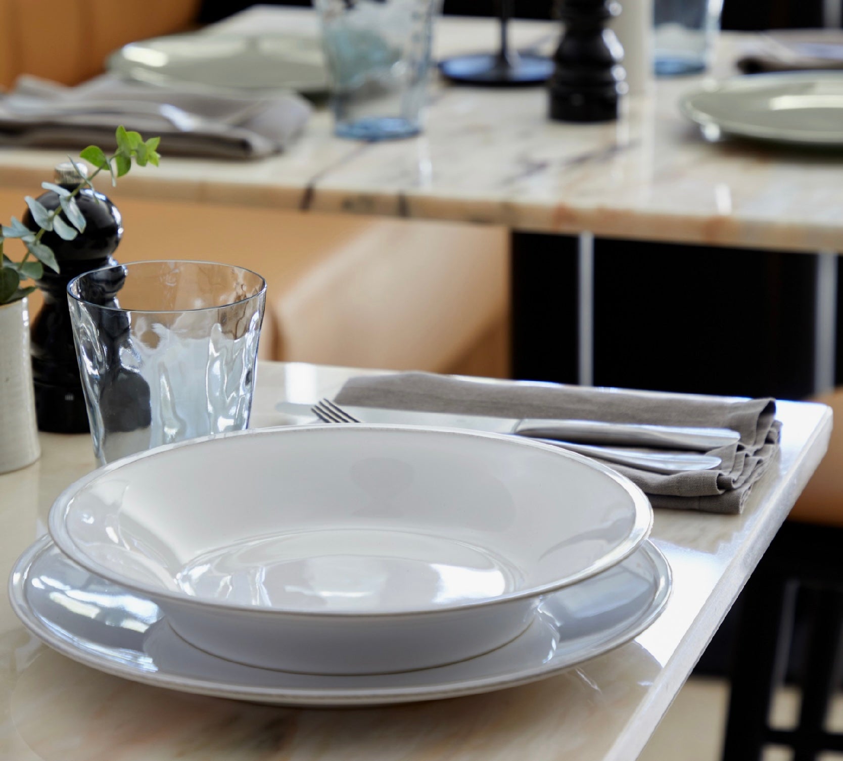 Costa Nova Friso Pasta Plate