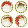 Vietri Old St. Nick Dinner Plates - Set of 4