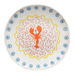 Costa Nova Summer Bliss Low Serving Bowl - Lobster