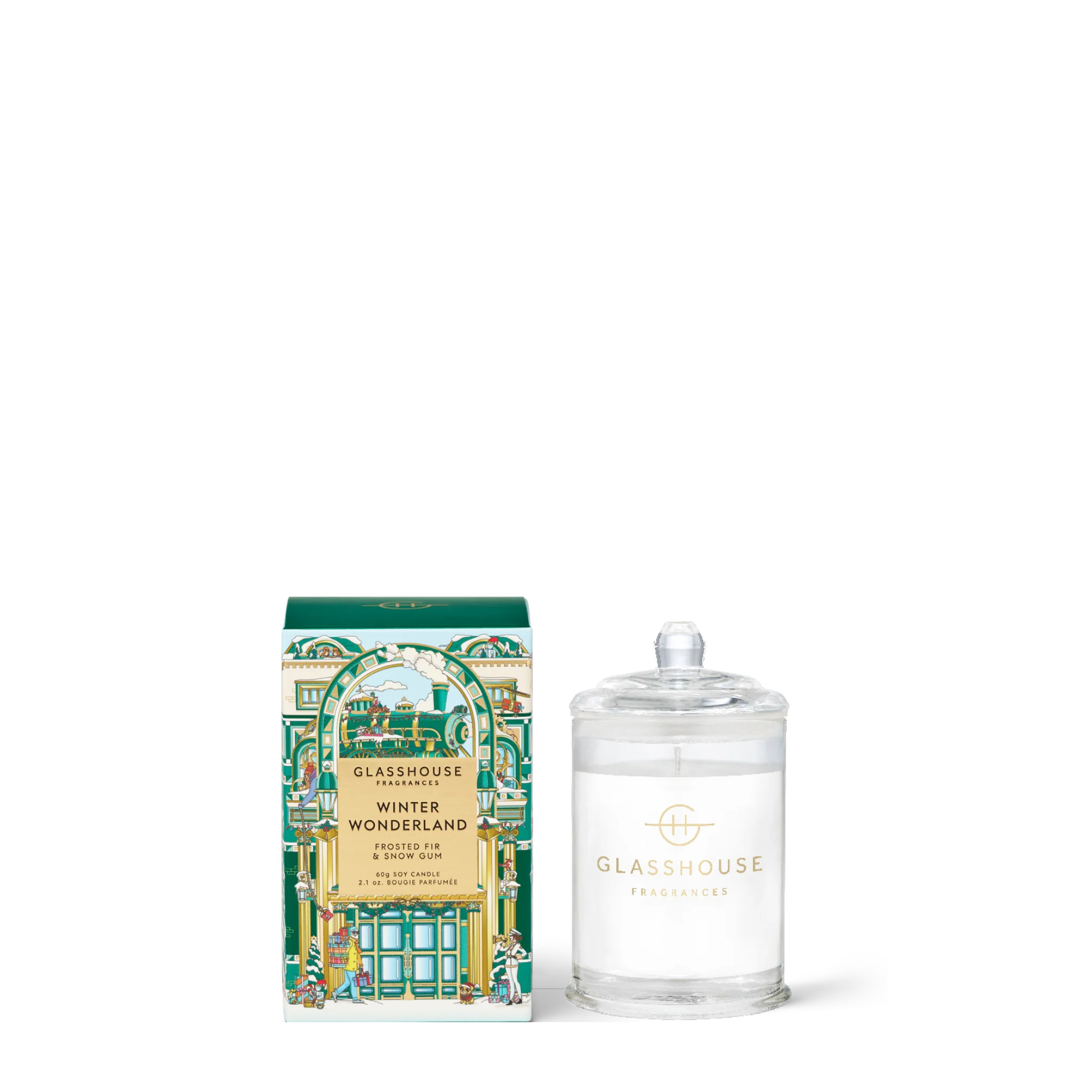 Glasshouse Winter Wonderland Mini Candle