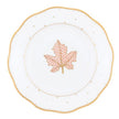 Herend Fall Dessert Plate - Maple Leaf