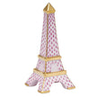 Herend Decorative Eiffel Tower - Raspberry
