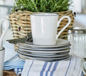 Costa Nova Beja Mug - White/Blue