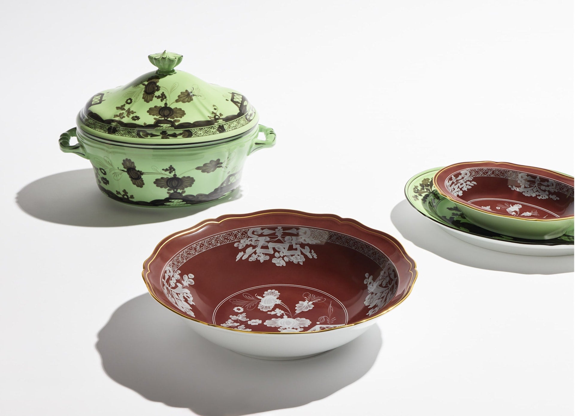 Ginori Oriente Italiano Serving Bowl - Castagna