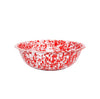 Crow Canyon Splatter Covered Medium Basin - Red