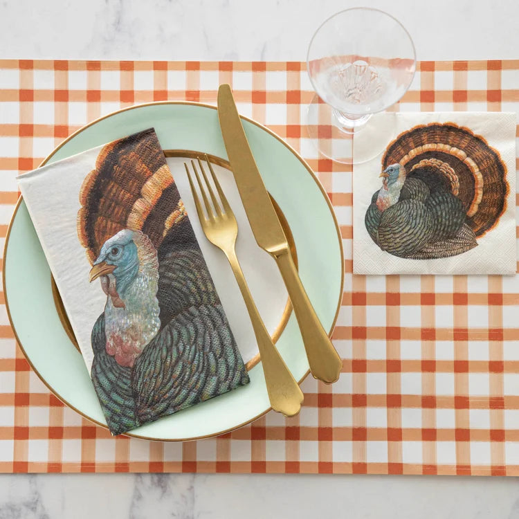 Hester & Cook Heritage Turkey Paper Guest Napkins