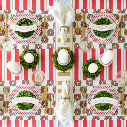 Hester & Cook Merry Christmas Banner Table Accents