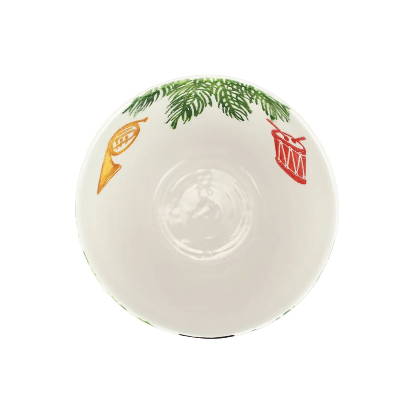 Vietri Nutcracker Deep Serving Bowl