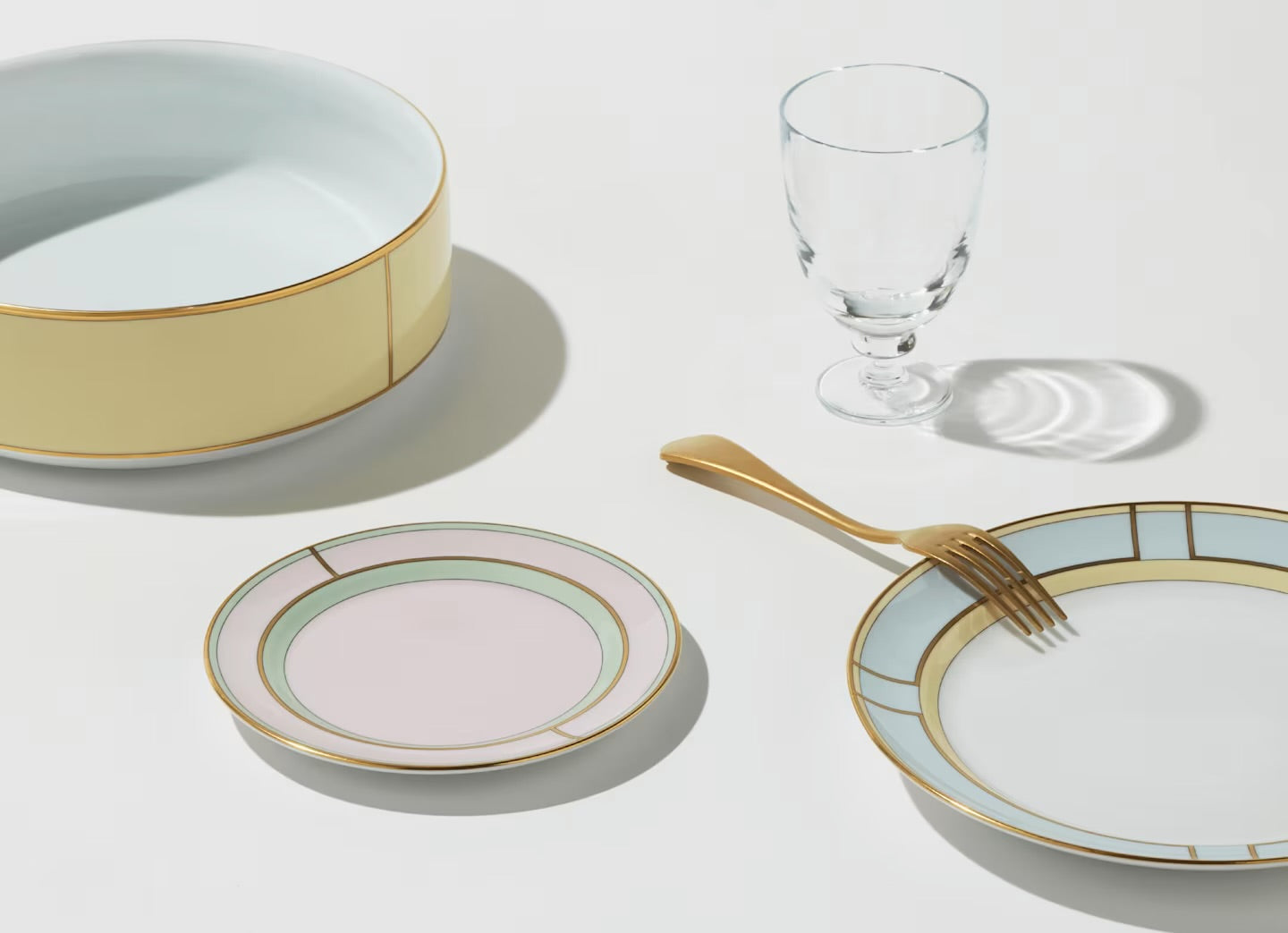 Ginori Diva Round Dinner Plate - Celeste