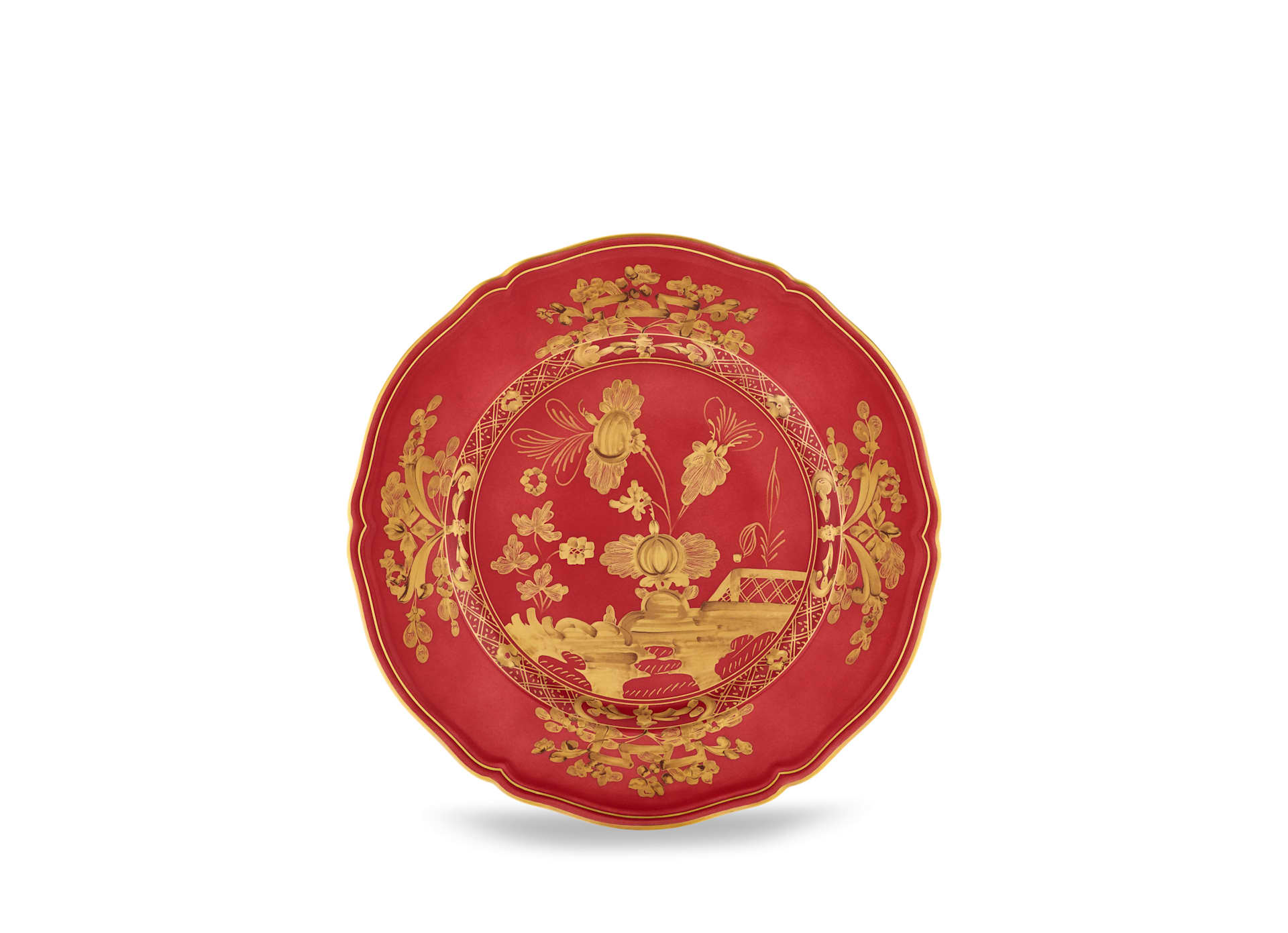 Ginori Oriente Italiano Charger - Rubrum