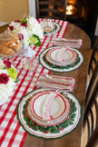 Hester & Cook Holiday Holly China Die-Cut Placemat