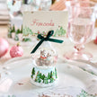 Juliska North Pole Husky Snow Globe Place Card Holder