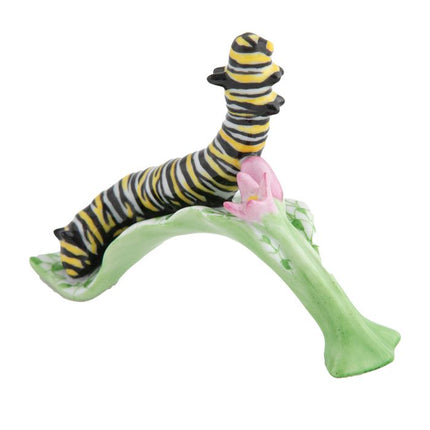Herend Decorative Monarch Butterfly Caterpillar