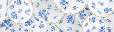 Herend Fortuna Round Bowl - Blue