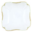 Herend Princess Victoria Square Salad Bowl - Green