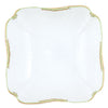 Herend Princess Victoria Square Salad Bowl - Green