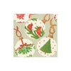 Caspari Botanical Ornaments Cocktail Napkins