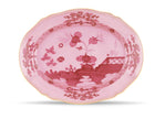 Ginori Oriente Italiano Large Oval Flat Platter - Porpora