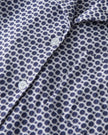 Petite Plume Olivia Short Pima Pajama Set - Navy Foulard