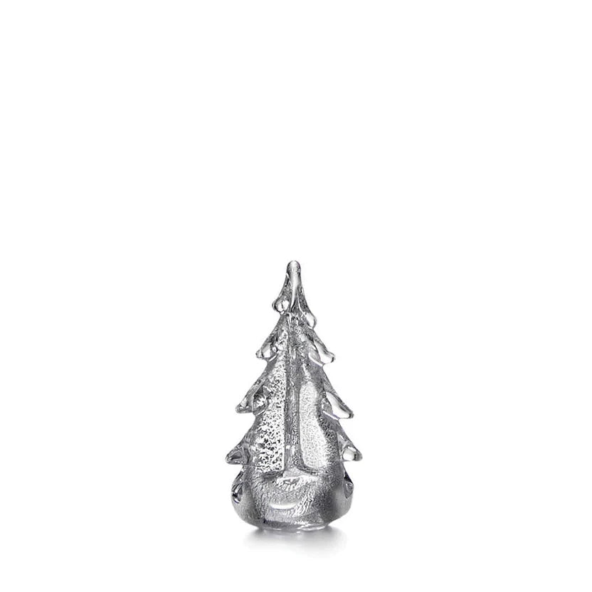 Simon Pearce Silver Leaf 6” Evergreen