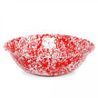 Crow Canyon Splatter Covered Giant Benson Basin - Red
